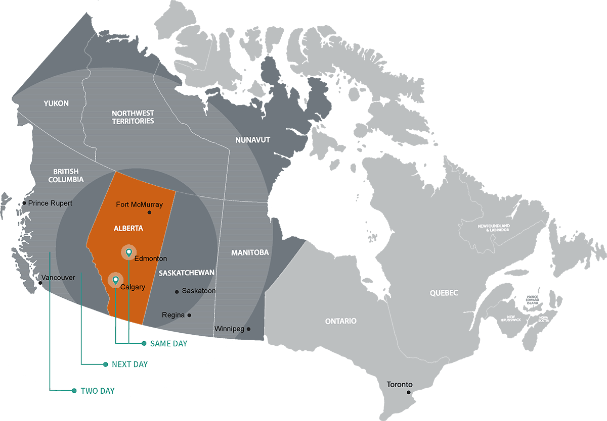 Map of Canada