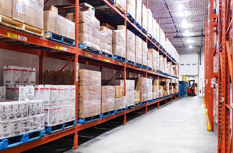 Example of how MTE Logistix warehouses comply with Good Manufacturing Practice (GMP)