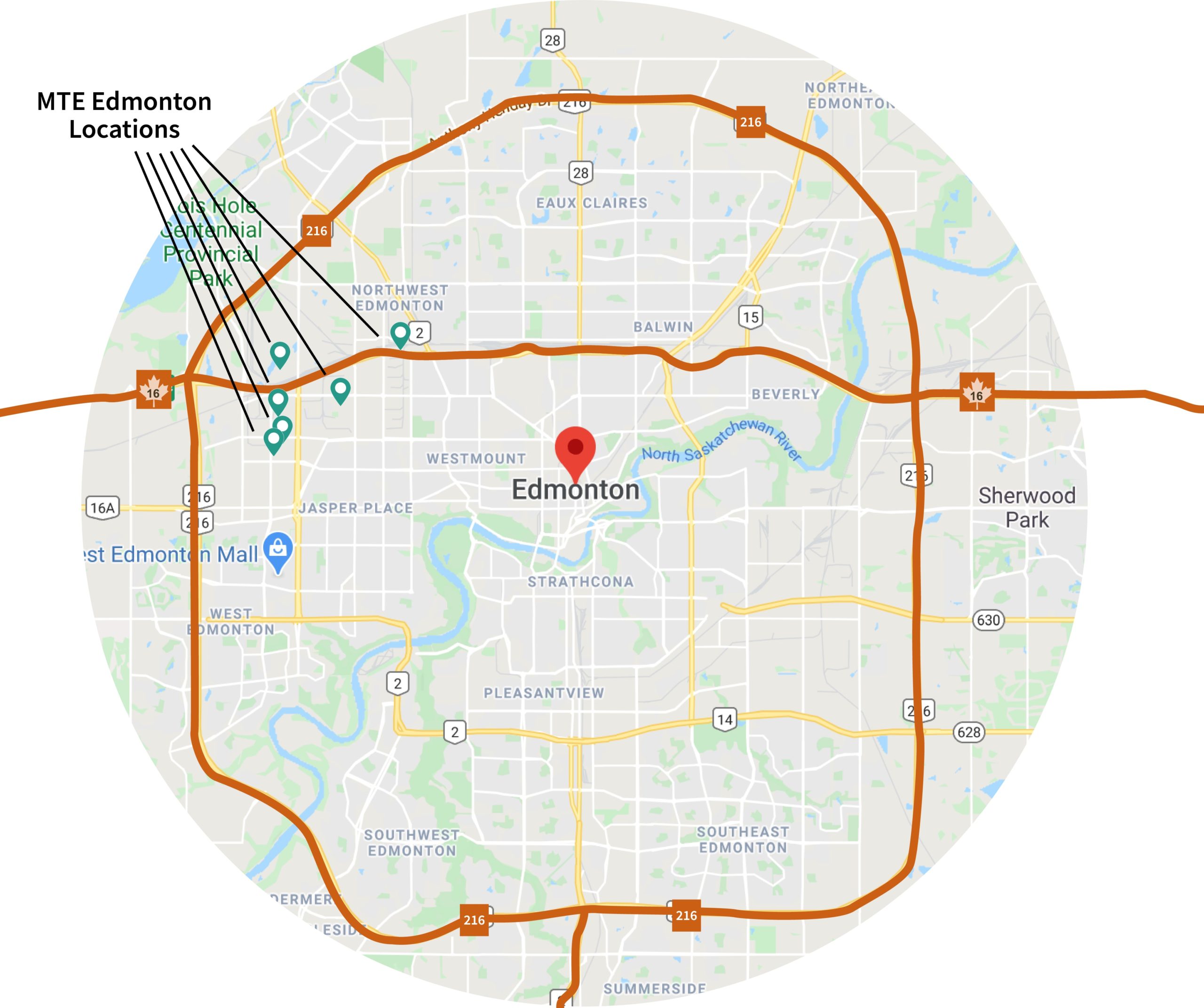 Warehouse Locations Edmonton & Calgary, Alberta MTE Logistix